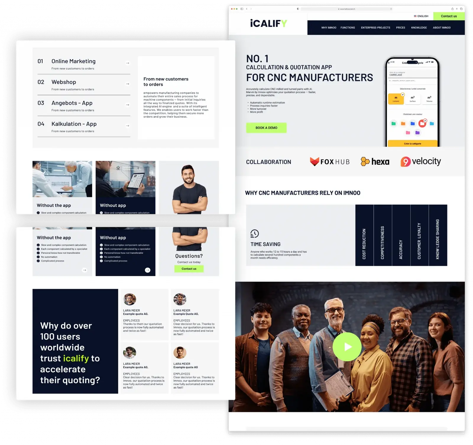 Webdesign and website redesign by a Swiss webpage designer for Swiss small businesses